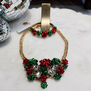 Betsey Johnson Bow Ribbon Holliday Set